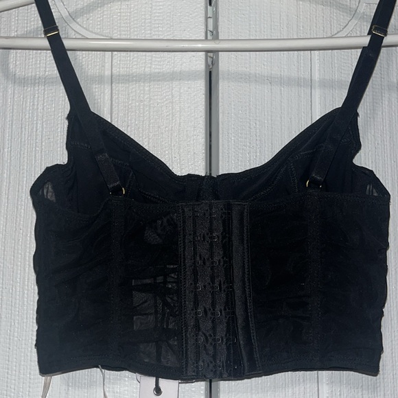 Tic Toc semi sheer corset - Picture 3 of 4